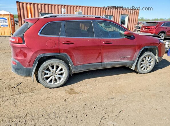1C4PJMDB4GW326020 2016 JEEP CHEROKEE Red Tył prawy