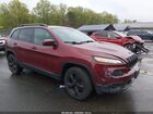 2018 Jeep Cherokee Limited 4x4 Maroon vin: 1C4PJMDB4JD600190