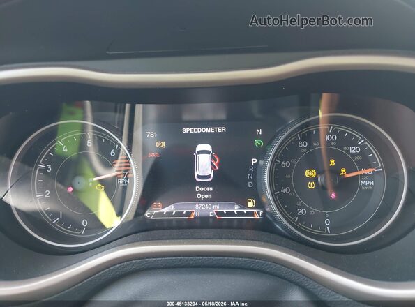 1C4PJMDB5GW270881 2016 JEEP CHEROKEE Белый Вид задних сидений
