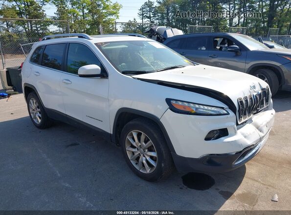 1C4PJMDB5GW270881 2016 JEEP CHEROKEE Белый Передняя правая четверть