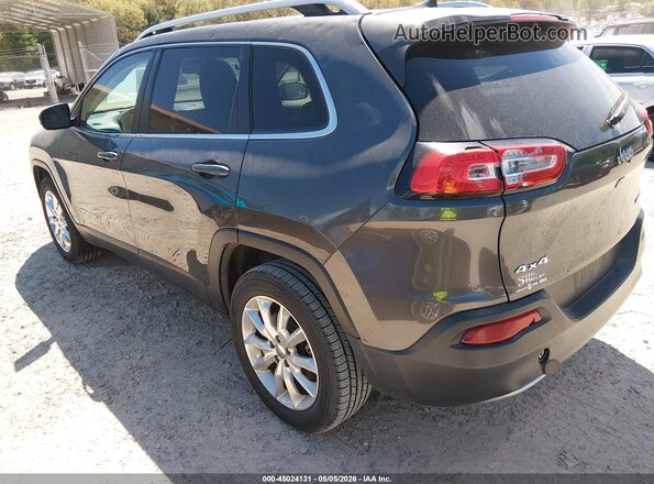 1C4PJMDB5HW544033 2017 JEEP CHEROKEE Серый Задняя левая четверть