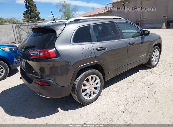 1C4PJMDB5HW544033 2017 JEEP CHEROKEE Серый Задняя правая четверть