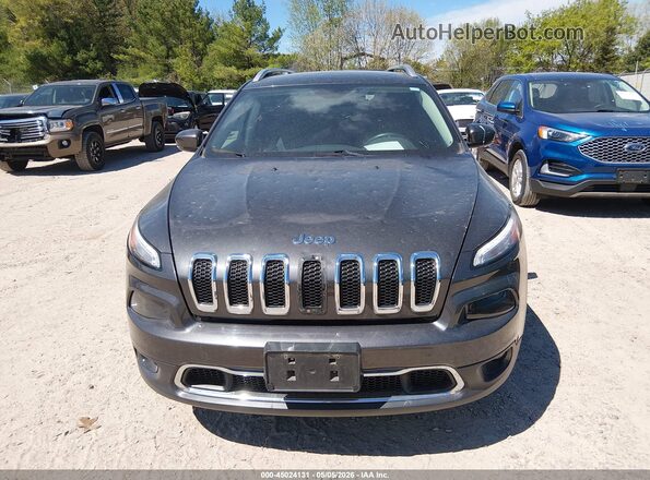 1C4PJMDB5HW544033 2017 JEEP CHEROKEE Серый Вид щитка приборов