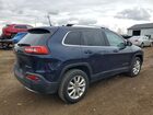 2016 Jeep Cherokee Limited Синий vin: 1C4PJMDB6GW326164