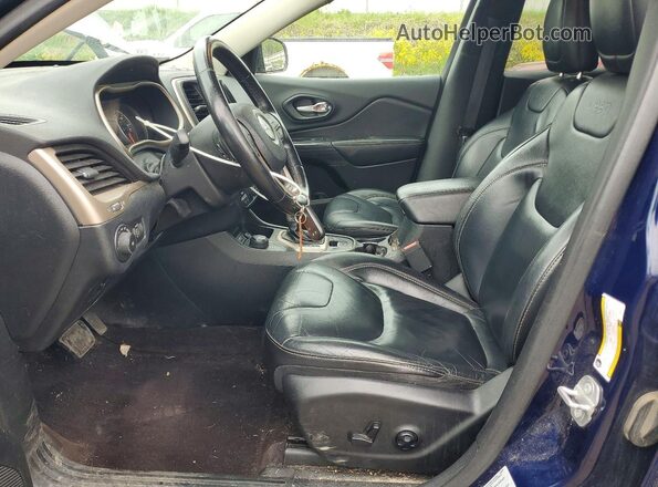 1C4PJMDB6GW326164 2016 JEEP CHEROKEE Синий Вид салона спереди