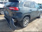 2018 Jeep Cherokee Limited 4x4 Gray vin: 1C4PJMDB7JD609112
