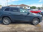 2018 Jeep Cherokee Limited 4x4 Gray vin: 1C4PJMDB7JD609112