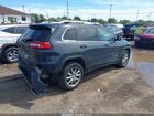 2018 Jeep Cherokee Limited 4x4 Gray vin: 1C4PJMDB7JD609112