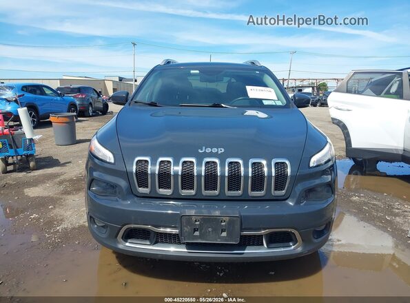 1C4PJMDB7JD609112 2018 JEEP CHEROKEE Gray ხელსაწყოთა პანელის ხედი