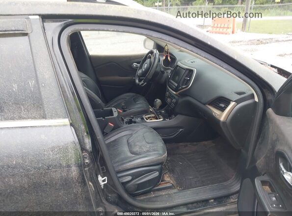 1C4PJMDB8HW519028 2017 JEEP CHEROKEE Black Vista interior delantera