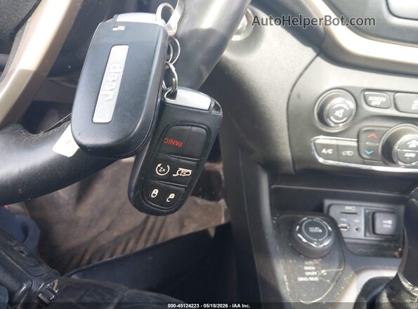 1C4PJMDB8JD589825 2018 JEEP CHEROKEE Gray Vista del salpicadero
