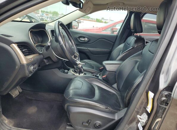 1C4PJMDB9GW197000 2016 JEEP CHEROKEE Gray Vista interior delantera