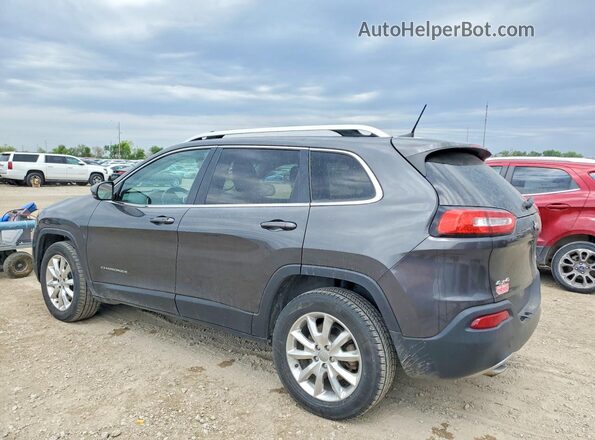1C4PJMDB9GW197000 2016 JEEP CHEROKEE Gray Trasero izquierdo