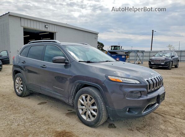 1C4PJMDB9GW197000 2016 JEEP CHEROKEE Gray Delantero derecho