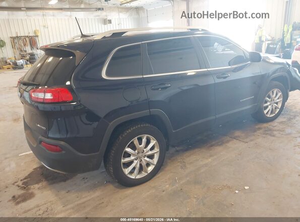 1C4PJMDB9GW326689 2016 JEEP CHEROKEE Navy Задня права чверть
