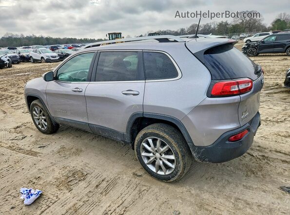 1C4PJMDBXHD214285 2017 JEEP CHEROKEE Silver უკანა მარცხენა
