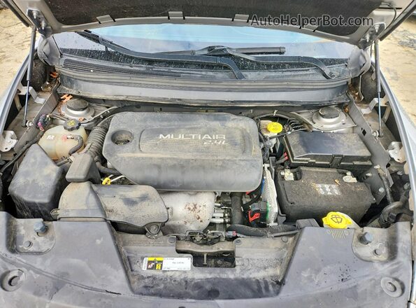 1C4PJMDBXHD214285 2017 JEEP CHEROKEE Silver ძრავის განყოფილების ხედი