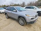 2017 Jeep Cherokee Limited Silver vin: 1C4PJMDBXHD214285