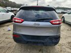 2017 Jeep Cherokee Limited Silver vin: 1C4PJMDBXHD214285