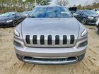 2017 Jeep Cherokee Limited Silver vin: 1C4PJMDBXHD214285