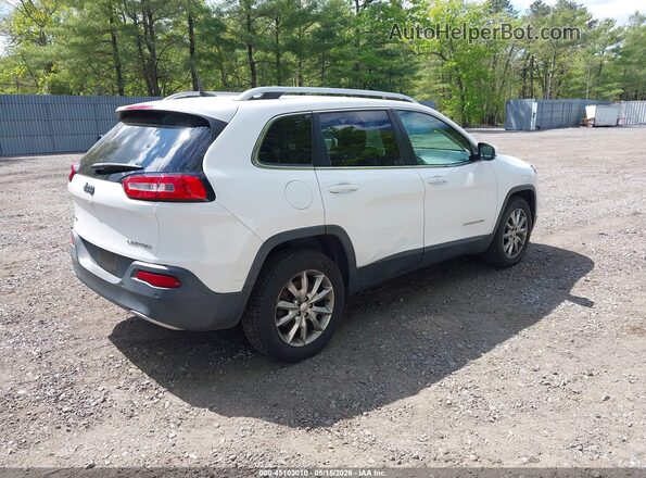 1C4PJMDBXJD508954 2018 JEEP CHEROKEE Белый Задняя правая четверть