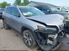 2020 Jeep Cherokee Limited 4x4 Silver vin: 1C4PJMDN8LD557566