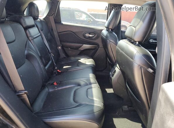1C4PJMDNXKD299517 2019 JEEP CHEROKEE Black Vista interior trasera