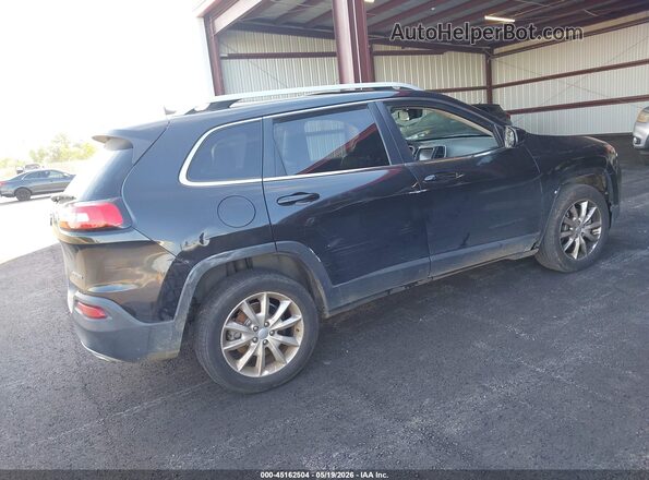 1C4PJMDS0GW349746 2016 JEEP CHEROKEE Черный Задняя правая четверть