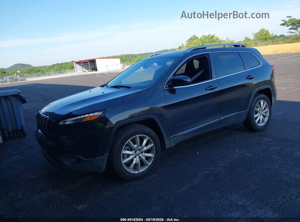 1C4PJMDS0GW349746 2016 JEEP CHEROKEE Черный Передняя левая четверть