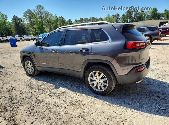 1C4PJMDS3HW658435 2017 JEEP CHEROKEE Серый Задняя левая четверть