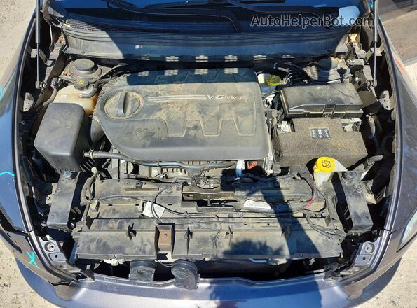 1C4PJMDS3HW658435 2017 JEEP CHEROKEE Серый Вид задней части салона