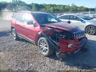 2017 Jeep Cherokee Limited 4x4 Red vin: 1C4PJMDS5HD217269
