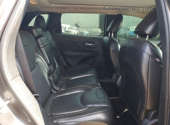 1C4PJMDS8HW501547 2017 JEEP CHEROKEE Серый Вид задней части салона