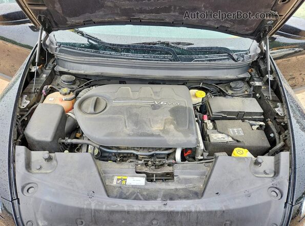 1C4PJMDS8HW567550 2017 JEEP CHEROKEE Черный Вид подкапотного пространства