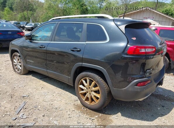 1C4PJMDSXGW331903 2016 JEEP CHEROKEE Черный Задняя левая четверть