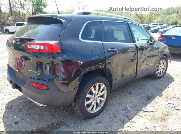 1C4PJMDSXGW331903 2016 JEEP CHEROKEE Черный Задняя правая четверть