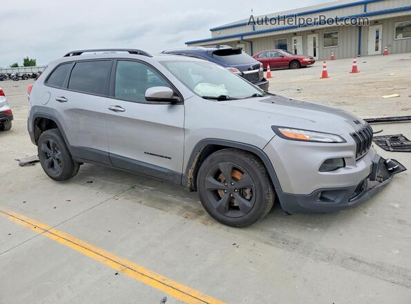 1C4PJMDSXHW590439 2017 JEEP CHEROKEE Silver Передня права чверть