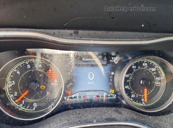1C4PJMDX0LD596816 2020 JEEP CHEROKEE Белый Вид щитка приборов