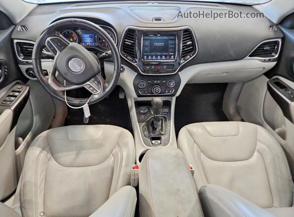 1C4PJMDX0MD102892 2021 JEEP CHEROKEE Серебряный Вид панели приборов