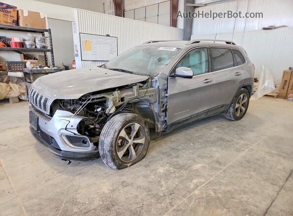 1C4PJMDX0MD102892 2021 JEEP CHEROKEE Серебряный Передняя левая четверть