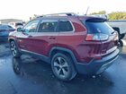 2019 Jeep Cherokee Limited Красный vin: 1C4PJMDX1KD257819