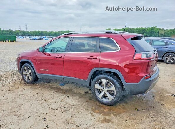 1C4PJMDX2MD185502 2021 JEEP CHEROKEE Бордовый Задняя левая четверть