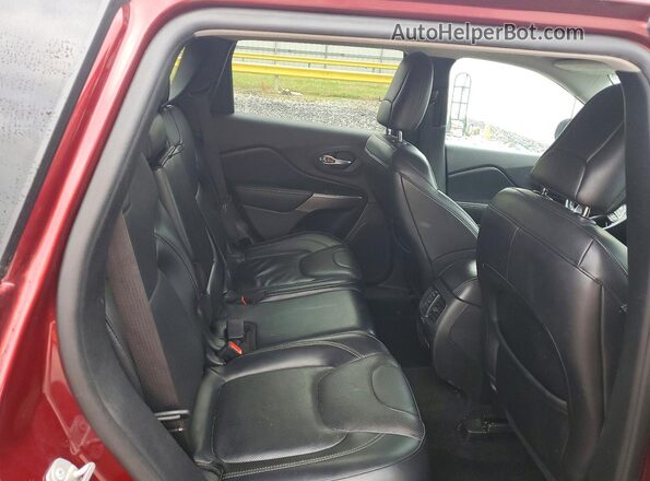 1C4PJMDX2MD185502 2021 JEEP CHEROKEE Бордовый Вид задних сидений