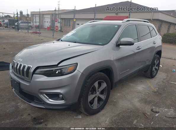 1C4PJMDX3KD345710 2019 JEEP CHEROKEE Gray Vista tres cuartos delantera izquierda