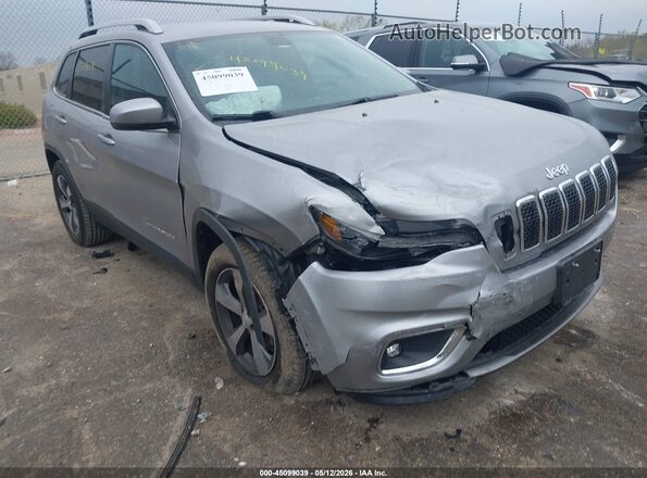 1C4PJMDX3KD345710 2019 JEEP CHEROKEE Gray Vista frontal