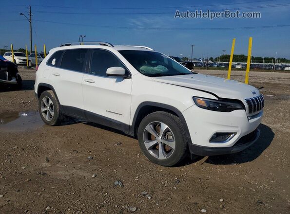 1C4PJMDX4LD616596 2020 JEEP CHEROKEE Белый Передняя правая четверть