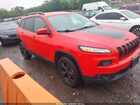 2018 Jeep Cherokee Limited 4x4 Red vin: 1C4PJMDX5JD600694