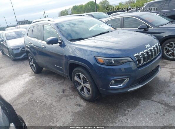 1C4PJMDX5LD506107 2020 JEEP CHEROKEE Blue Przód prawy