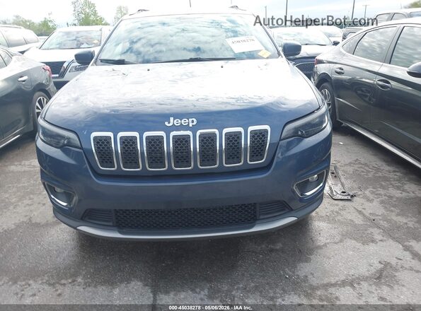 1C4PJMDX5LD506107 2020 JEEP CHEROKEE Blue Widok zestawu wskaźników