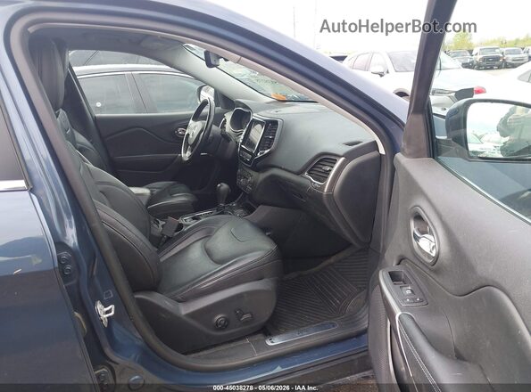 1C4PJMDX5LD506107 2020 JEEP CHEROKEE Blue Widok wnętrza z przodu